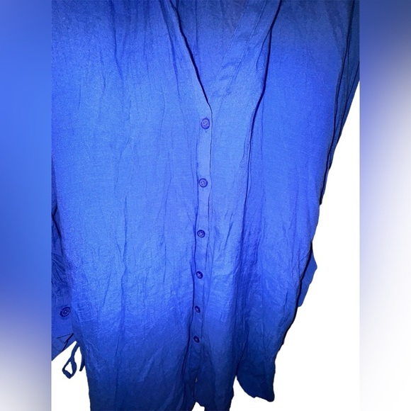 โBLUE SWIM COVER UPโ Size 3xโ - Picture 6 of 14